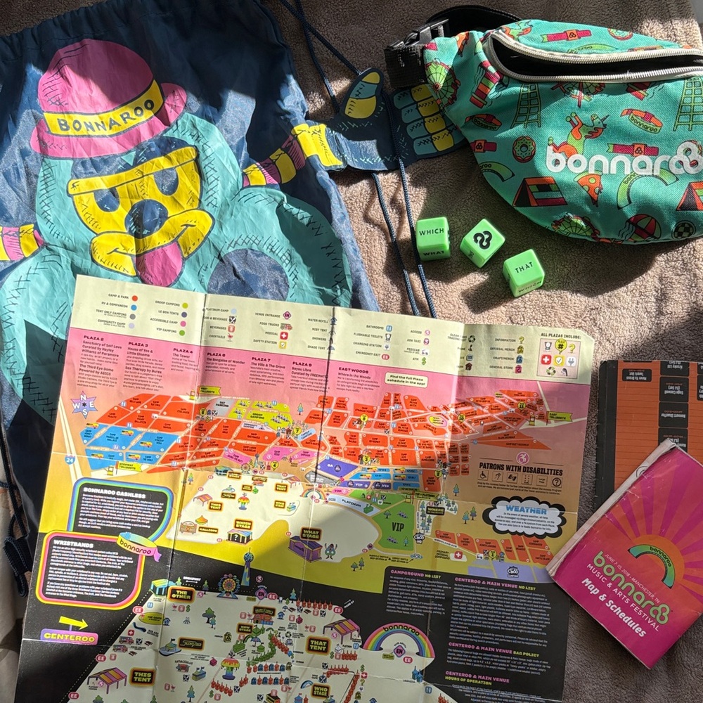 Bonnaroo Music Festival Lot